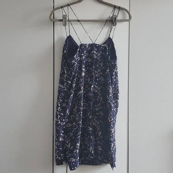 NWOT Bella Luxx size S 100% silk slip dress - Picture 3 of 3